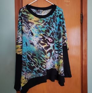 white birch 2X Dolman Style Sweater